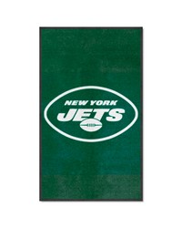 New York Jets 3x5 Logo Mat Portrait by   