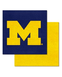 Michigan Wolverines Team Carpet Tiles by   