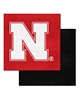 Fan Mats  LLC Nebraska Cornhuskers Team Carpet Tiles Red