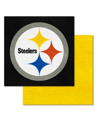 Pittsburgh Steelers Team Carpet Tiles by   