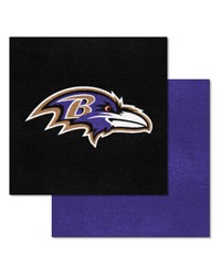 Baltimore Ravens Team Carpet Tiles by   