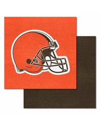 Cleveland Browns Team Carpet Tiles by   