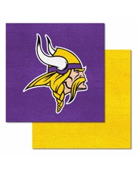 Minnesota Vikings Team Carpet Tiles by   