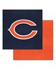 Fan Mats  LLC Chicago Bears Team Carpet Tiles Blue