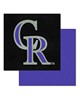 Fan Mats  LLC Colorado Rockies Team Carpet Tiles Purple