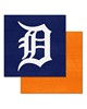 Fan Mats  LLC Detroit Tigers Team Carpet Tiles Navy