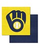 Fan Mats  LLC Milwaukee Brewers Team Carpet Tiles Yellow