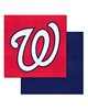 Fan Mats  LLC Washington Nationals Team Carpet Tiles Red