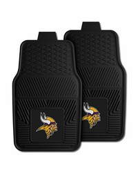 Minnesota Vikings 2-pc Vinyl Car Mat Set by   