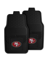 San Francisco 49ers 2-pc Vinyl Car Mat Set by   