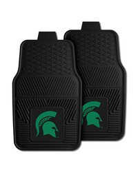 Michigan State Spartans 2-pc Vinyl Car Mat Set by   