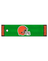 Cleveland Browns Putting Green Mat by   