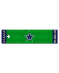 Dallas Cowboys Putting Green Mat by   