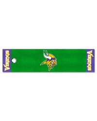 Minnesota Vikings Putting Green Mat by   