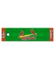 Fan Mats  LLC St. Louis Cardinals Putting Green Mat Green