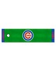 Fan Mats  LLC Chicago Cubs Putting Green Mat Green