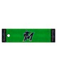 Fan Mats  LLC Miami Marlins Putting Green Mat Green