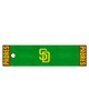 Fan Mats  LLC San Diego Padres Putting Green Mat Brown