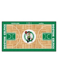 NBA Boston Celtics Large Court Runner 29.5x54 by   