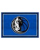 Fan Mats  LLC Dallas Mavericks 5x8 Rug Royal