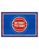 Fan Mats  LLC Detroit Pistons 5x8 Rug Royal