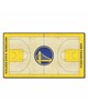 Fan Mats  LLC Golden State Warriors NBA Court Large Runner Yellow