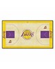 Fan Mats  LLC Los Angeles Lakers NBA Court Large Runner Yellow