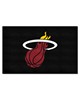 Fan Mats  LLC Miami Heat Ulti-Mat Black