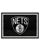 Fan Mats  LLC Brooklyn Nets 5x8 Rug Black