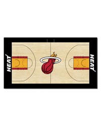 Miami Heat NBA Court Runner by   