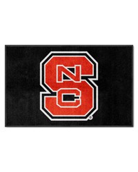 NC State Wolfpack 4x6 Logo Mat Landscape by   