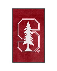 Stanford Cardinal 3x5 Logo Mat Portrait by   