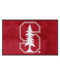 Stanford Cardinal 4x6 Logo Mat Landscape by   