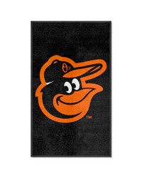 Baltimore Orioles 3x5 Logo Mat Portrait by   