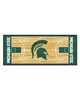 Fan Mats  LLC Michigan State Spartans NCAA Basketball Runner Green