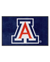 Arizona Wildcats 4x6 Logo Mat Landscape by   