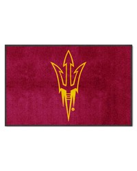 Arizona State Sun Devils 4x6 Logo Mat Landscape by   