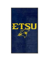 East Tennessee Buccaneers 3x5 Logo Mat Portrait by   