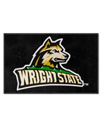 Wright State Raiders 4x6 Logo Mat Landscape by   