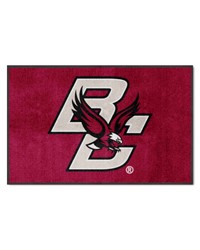 Boston College Eagles 4x6 Logo Mat Landscape by   