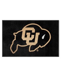 Colorado Buffaloes 4x6 Logo Mat Landscape by   