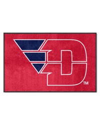 Dayton Flyers 4x6 Logo Mat Landscape by   