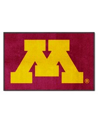 Minnesota Golden Gophers 4x6 Logo Mat Landscape by   