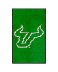 South Florida Bulls 3x5 Logo Mat Portrait by   