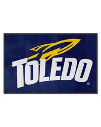 Toledo Rockets 4x6 Logo Mat Landscape by   