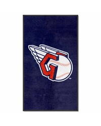 Cleveland Indians 3x5 Logo Mat Portrait by   