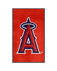 Los Angeles Angels 3x5 Logo Mat Portrait by   