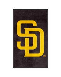 San Diego Padres 3x5 Logo Mat Portrait by   