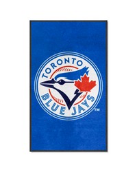 Toronto Blue Jays 3x5 Logo Mat Portrait by   