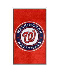 Washington Nationals 3x5 Logo Mat Portrait by   